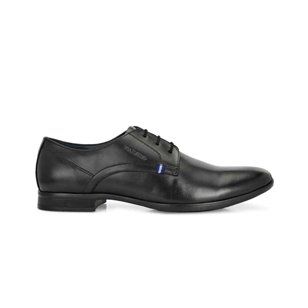 Valentino Men Premium Leather Lace-Up Formal Derby Shoes
