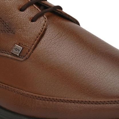 Valentino Men Premium Leather Lace-Up Formal Derby Shoes