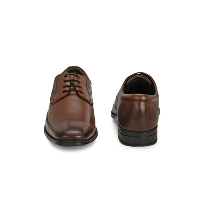 Valentino Men Premium Leather Lace-Up Formal Derby Shoes