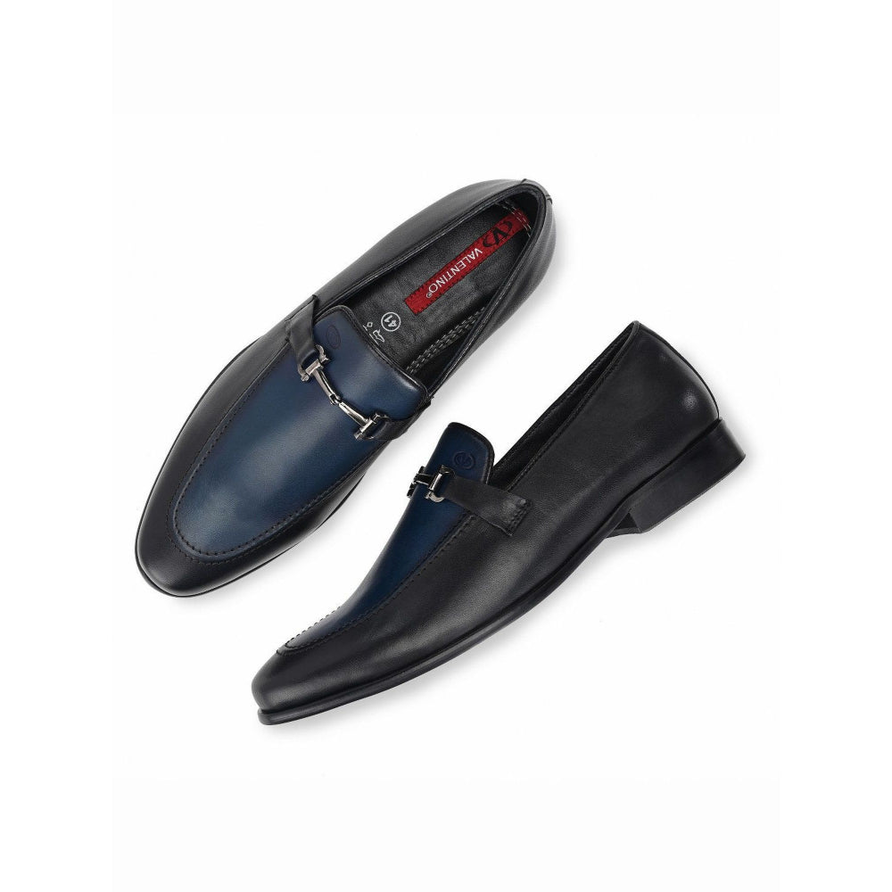 Valentino Men Premium Leather Slip-On Formal Loafer Shoes
