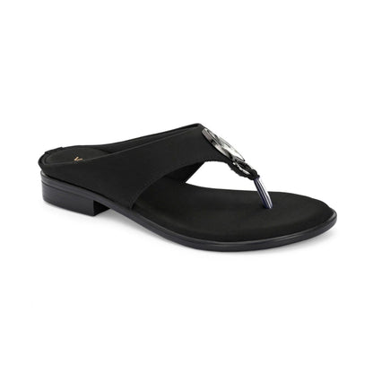 Valentino Women Black thong Sandals
