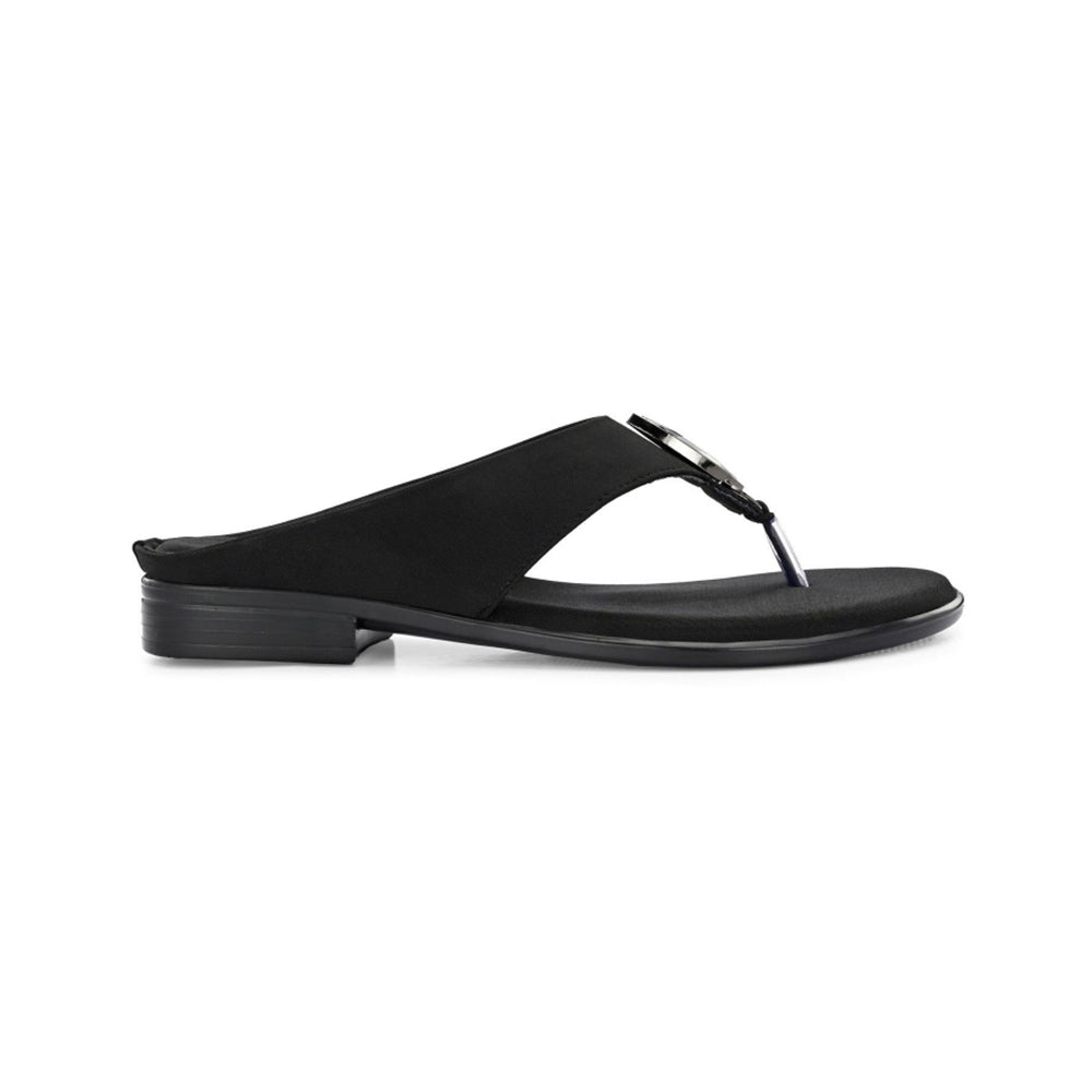 Valentino Women Black thong Sandals