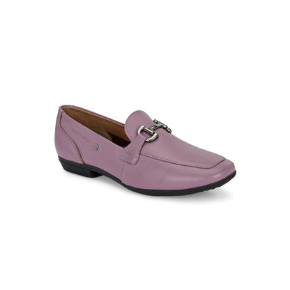 Valentino Women Purple Premium Leather Loafers