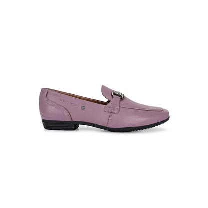 Valentino Women Purple Premium Leather Loafers