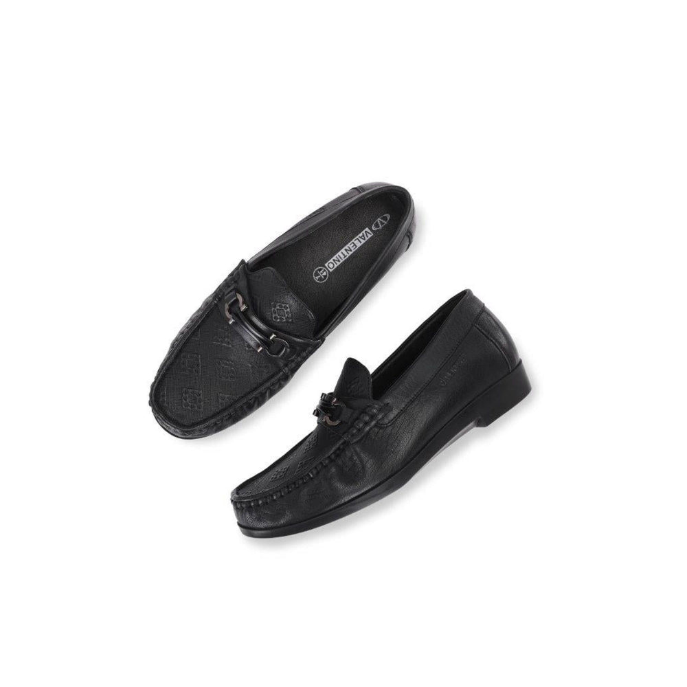 Valentino Men Premium Leather Formal Loafer Shoes