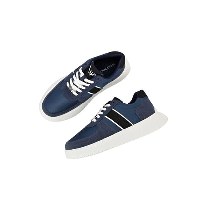 Valentino West Port Men Navy Blue Sneakers