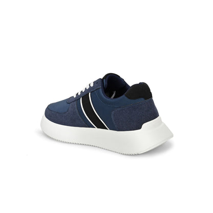 Valentino West Port Men Navy Blue Sneakers
