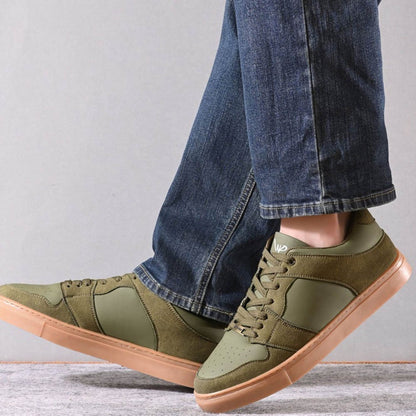 Valentino West Port Men Olive Genz Chill Vibes Street Sneakers