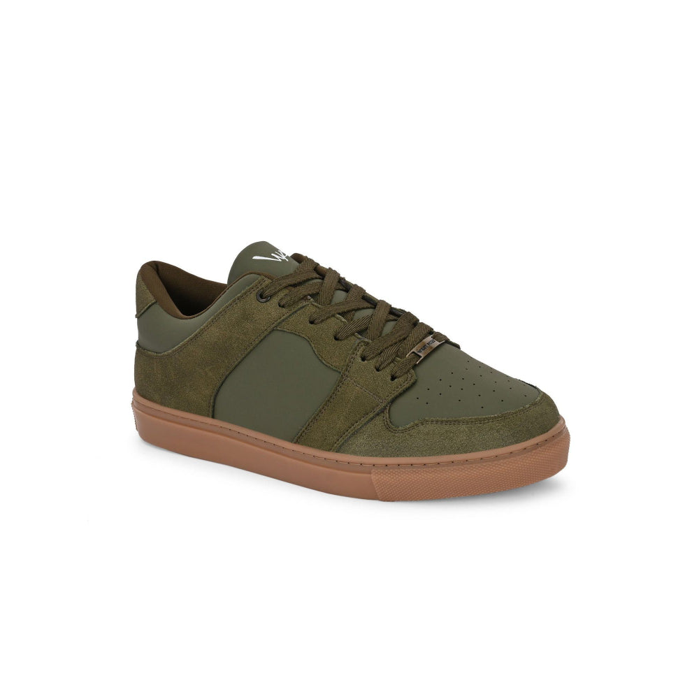 Valentino West Port Men Olive Genz Chill Vibes Street Sneakers