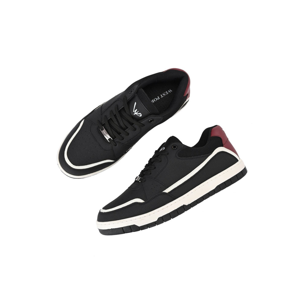 Valentino West Port Black Gen Z Street Vibes Edge Sneakers