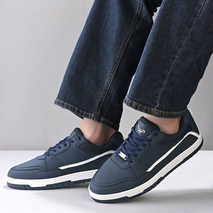 Valentino West Port Navy Blue Gen Z Street Vibes Edge Sneakers