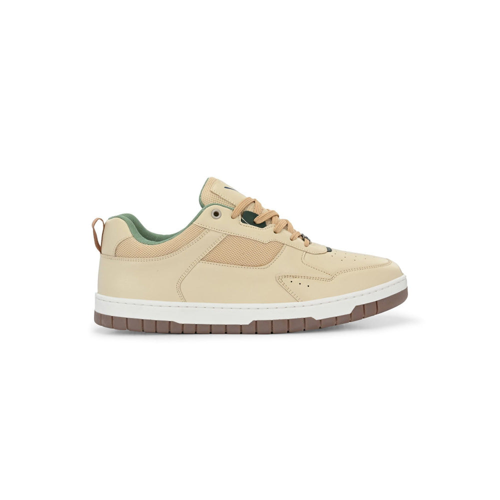 Valentino West Port Stylish And Comfy Beige Everyday Sneakers
