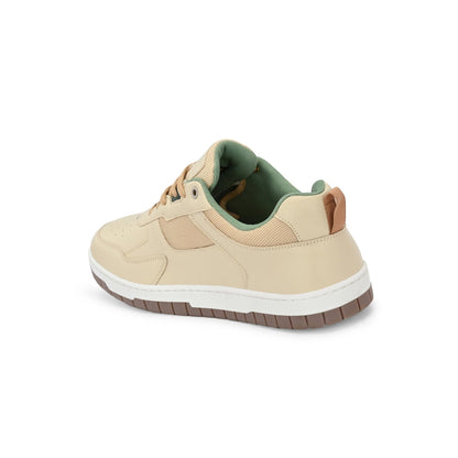 Valentino West Port Stylish And Comfy Beige Everyday Sneakers
