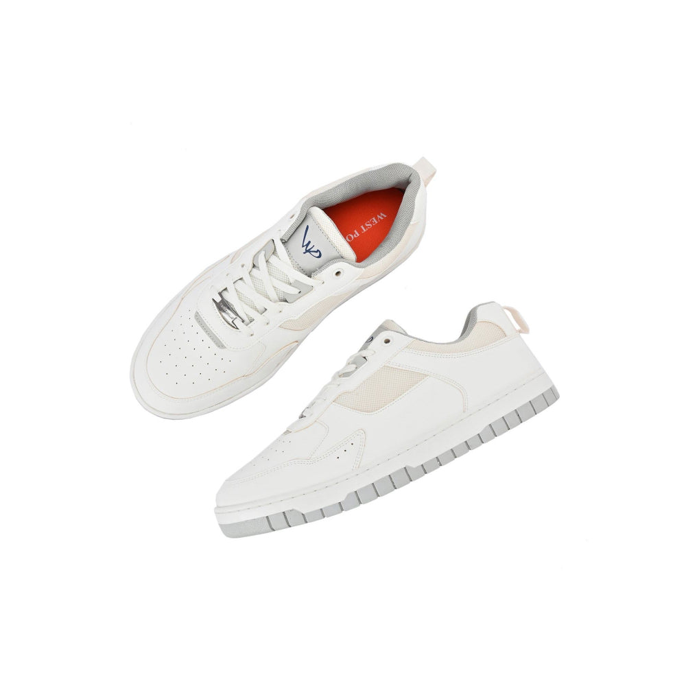 Valentino West Port White Trendy Everyday Sneakers
