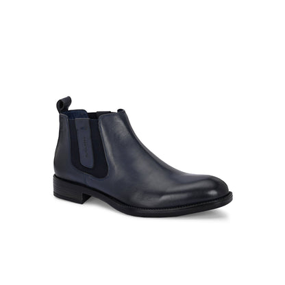 Valentino Men Premium Leather Ankle Chelsea Boot