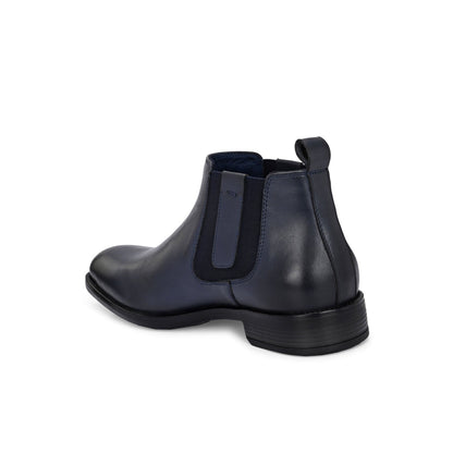Valentino Men Premium Leather Ankle Chelsea Boot