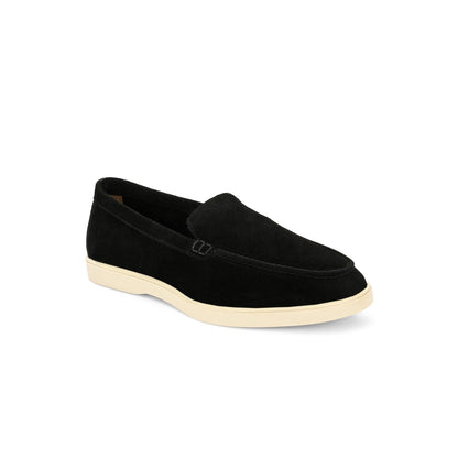 Valentino West Port Men Black Trendy Leather Loafers