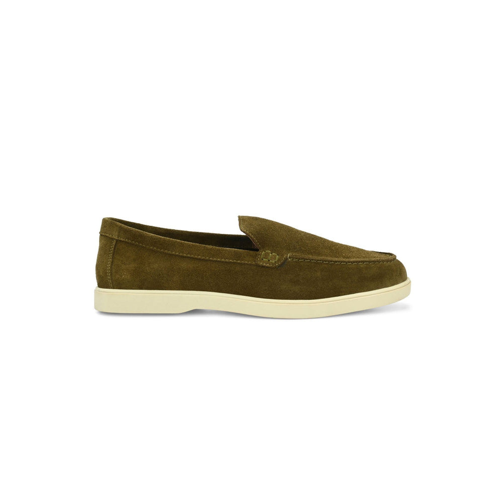 Valentino West Port Men Olive Trendy Leather Loafers