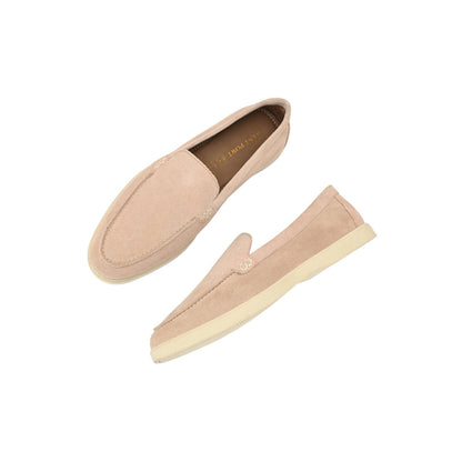 Valentino West Port Men Beige Trendy Leather Loafers