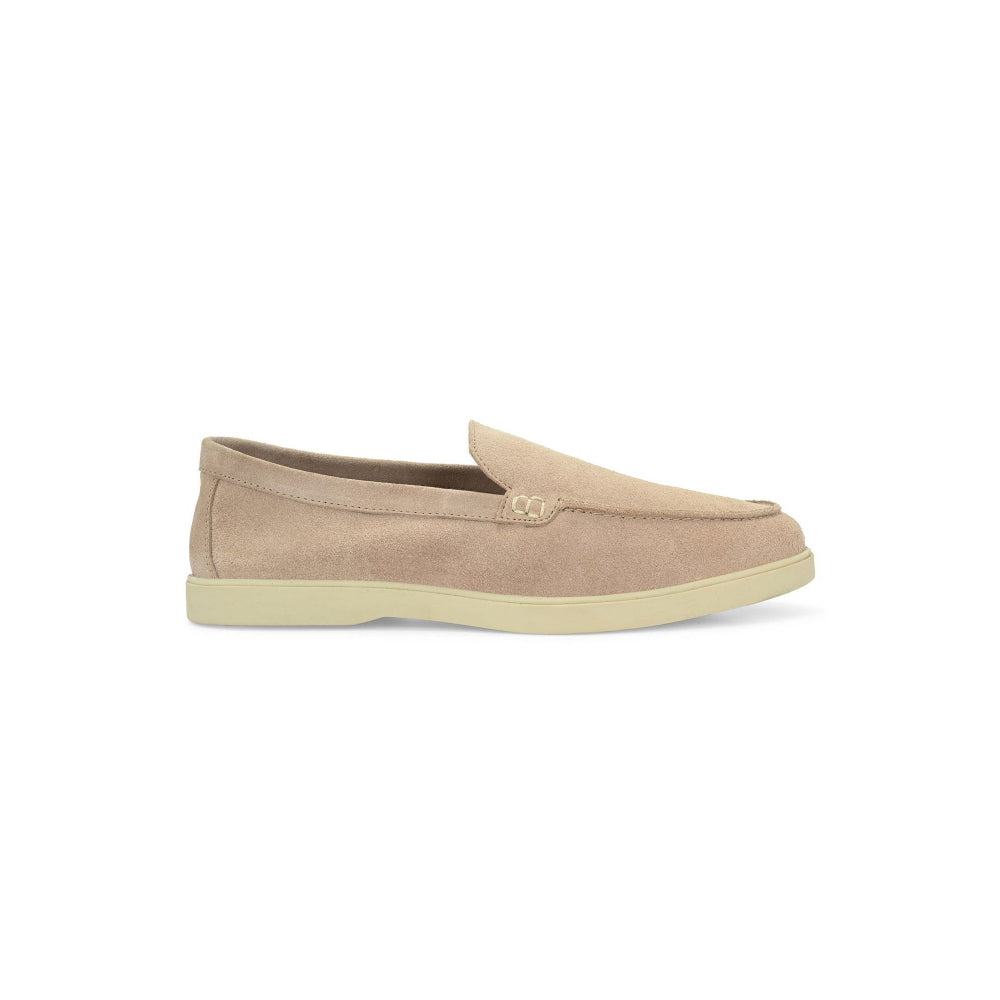 Valentino West Port Men Beige Trendy Leather Loafers