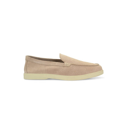 Valentino West Port Men Beige Trendy Leather Loafers
