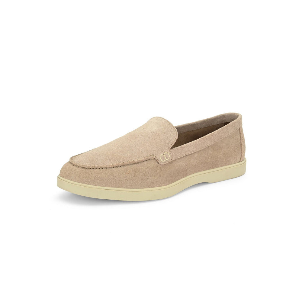 Valentino West Port Men Beige Trendy Leather Loafers