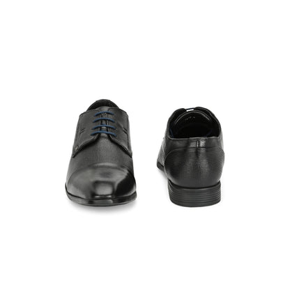 Valentino Men Premium Leather Lace-Up Formal Derby Shoes