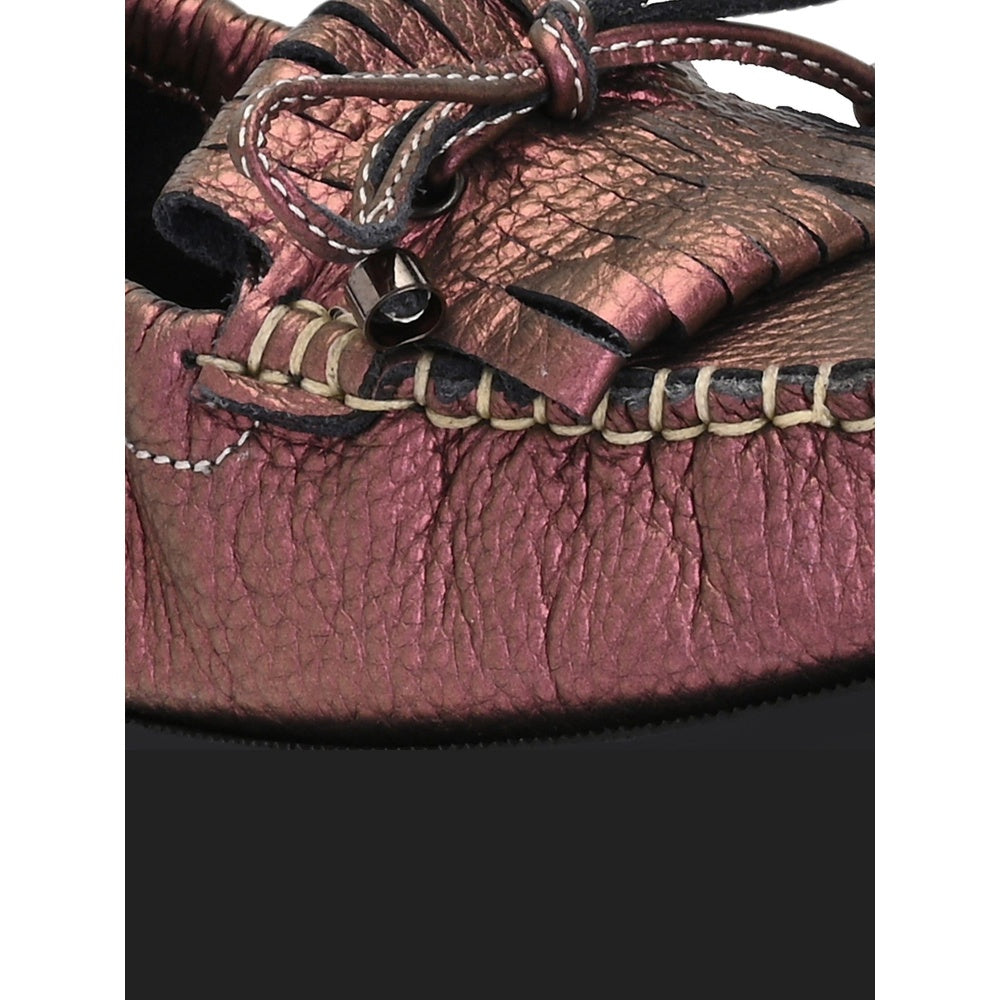 Valentino Women Premium Leather Slip On Loafer