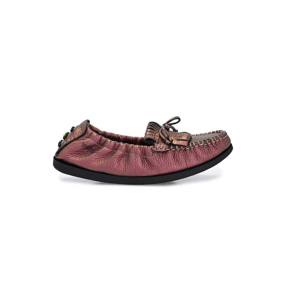 Valentino Women Premium Leather Slip On Loafer
