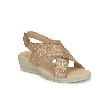 Valentino Women Premium Leather Nude Colour Sandals