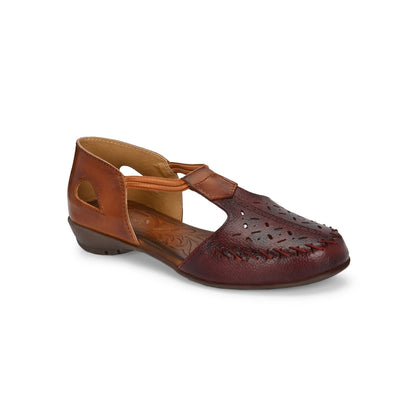 Valentino Women Red Premium Leather Sandals