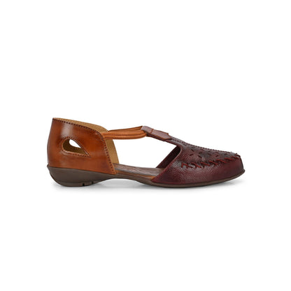 Valentino Women Red Premium Leather Sandals