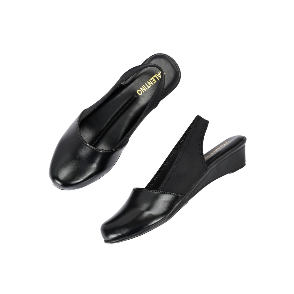 Valentino Women Black slingback Sandals