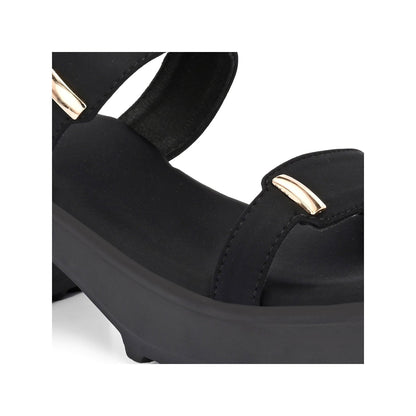 Valentino Women Double Strap Chunky Block Heel Sandal