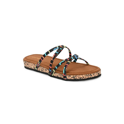 Valentino Women Colourful Strap Sandals - Premium Collection