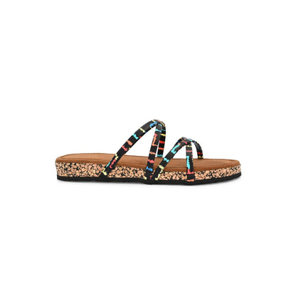 Valentino Women Colourful Strap Sandals - Premium Collection