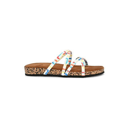 Valentino Women Colourful Strap Sandals