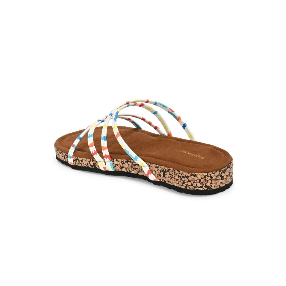 Valentino Women Colourful Strap Sandals