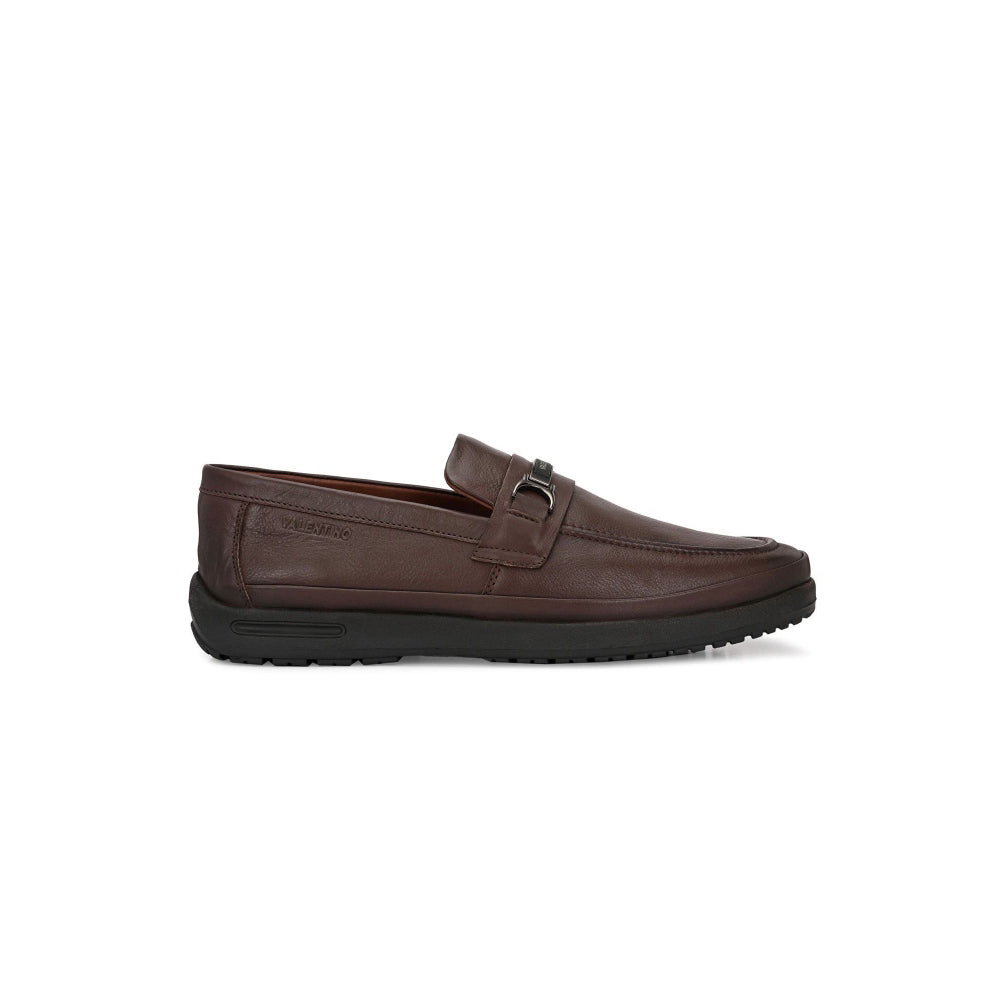 Valentino Men Premium Leather Formal Loafer Shoes