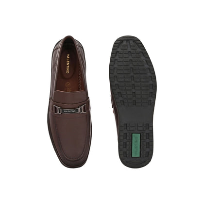 Valentino Men Premium Leather Formal Loafer Shoes