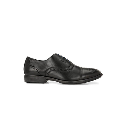 Valentino Men Premium Leather Lace-Up Formal Brogue Shoes