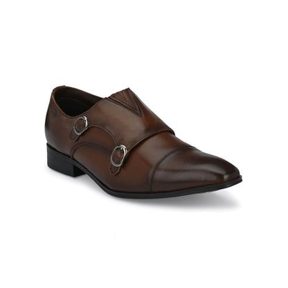 Valentino Men Premium Leather Slip-On Formal Loafer Shoes