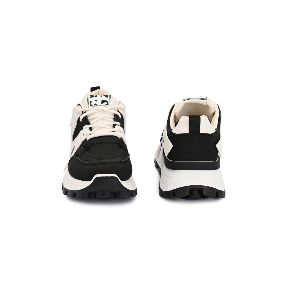 Valentino Women Chunky Lace-Up Black Sneakers