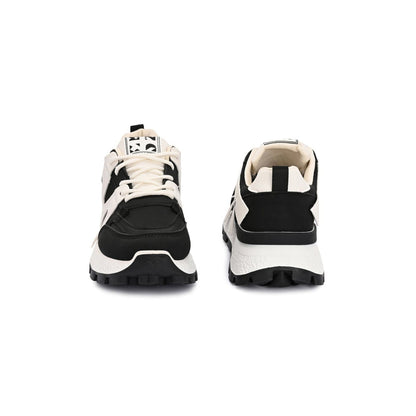 Valentino Women Chunky Lace-Up Black Sneakers