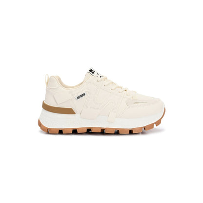 Valentino Women Chunky White Lace-Up Sneakers