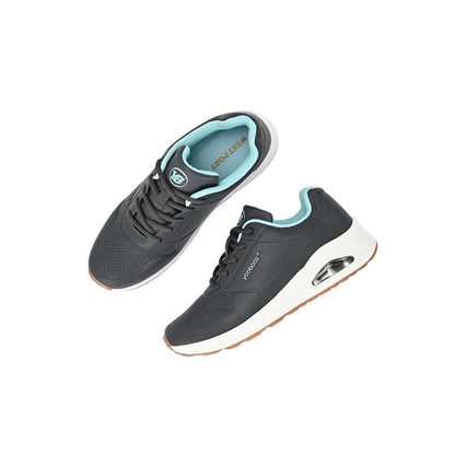Valentino Women Grey Air-Cushion Sports Sneakers
