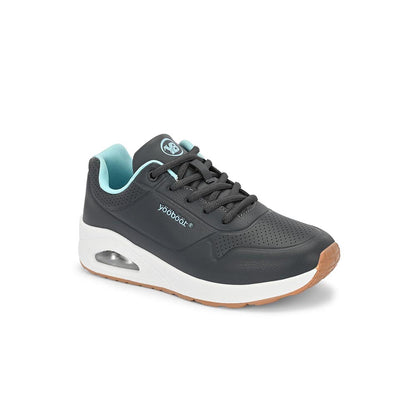 Valentino Women Grey Air-Cushion Sports Sneakers