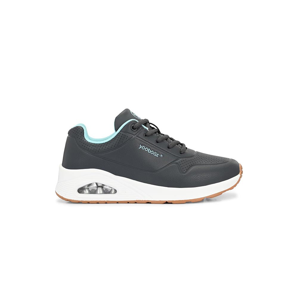 Valentino Women Grey Air-Cushion Sports Sneakers