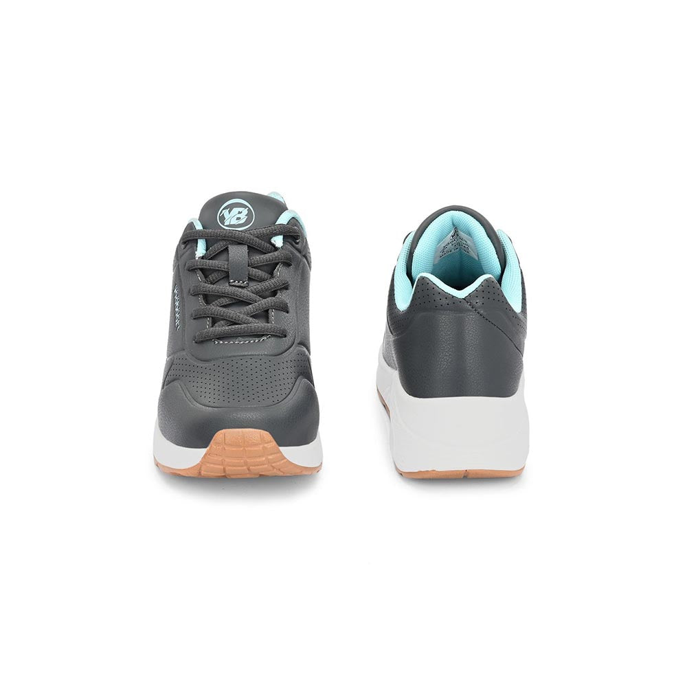 Valentino Women Grey Air-Cushion Sports Sneakers