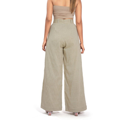 Vana Ethnics Sustainable Pastel Green Pant